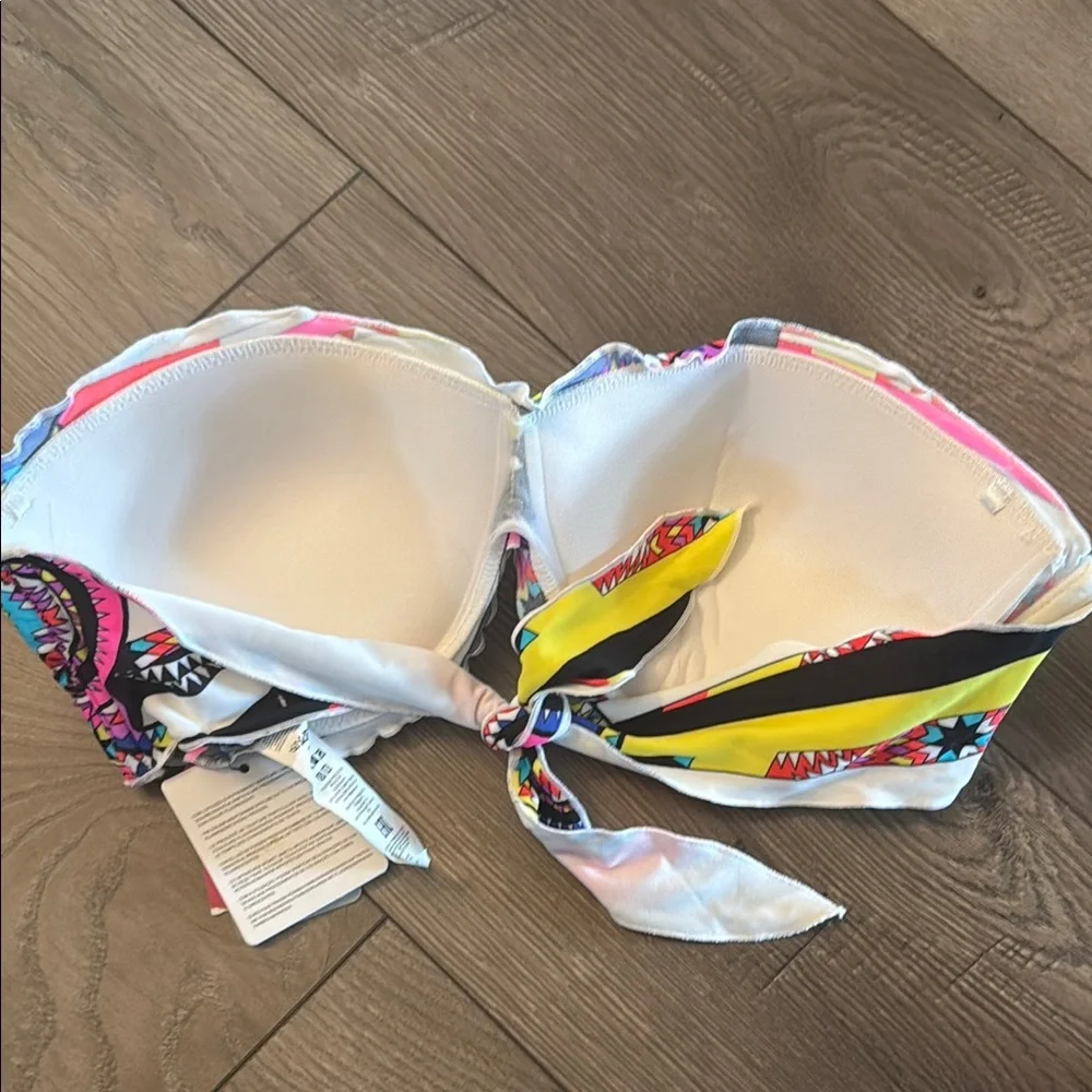 Tezenis Colorful Patterned Bikini Set NWT - Picture 8 of 9